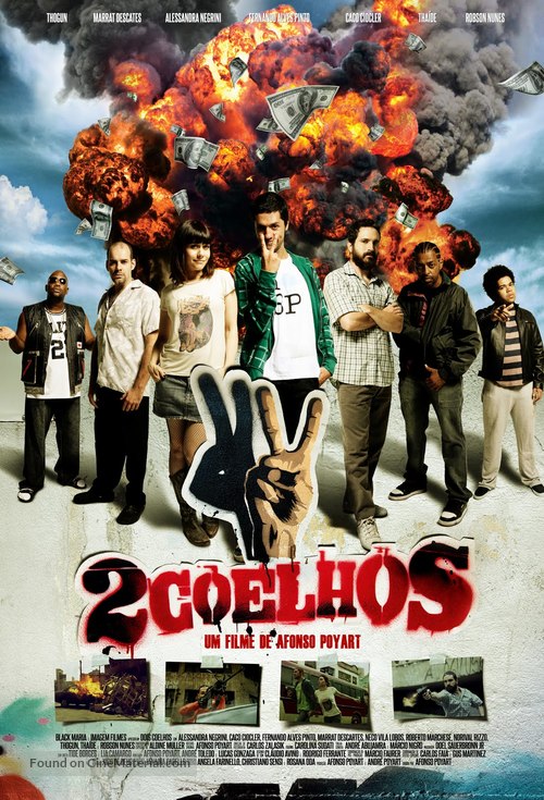 Dois Coelhos - Brazilian Movie Poster