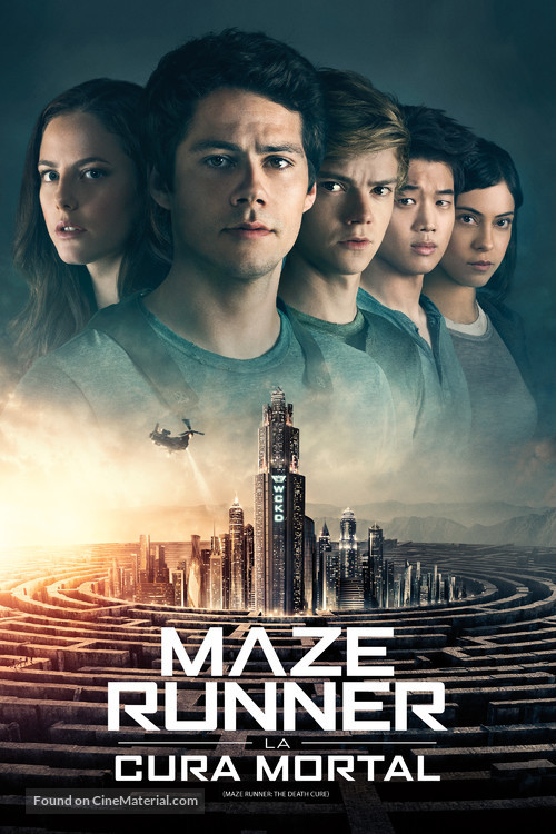 Maze Runner: The Death Cure - Argentinian Movie Cover
