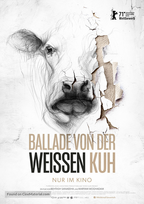 Ballad of a White Cow - German Movie Poster