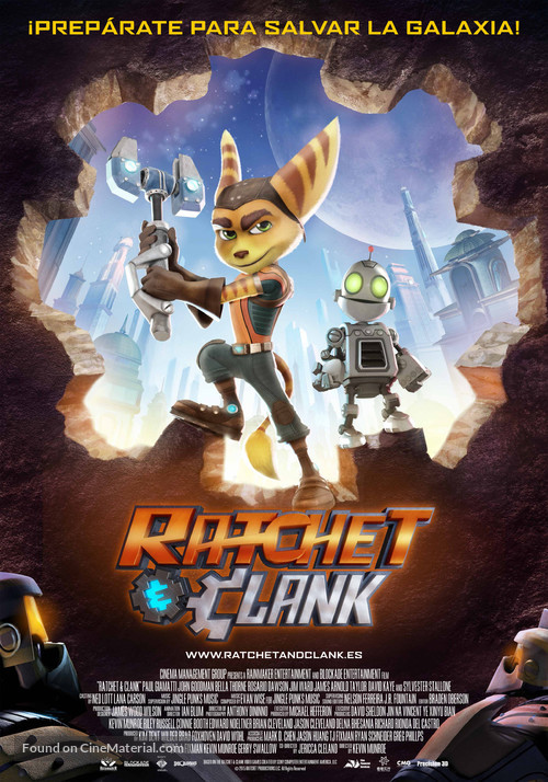Ratchet and Clank - Spanish Movie Poster