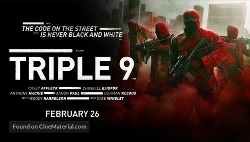 Triple 9 - Movie Poster