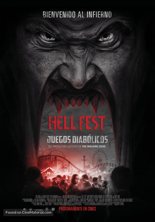 Hell Fest - Argentinian Movie Poster