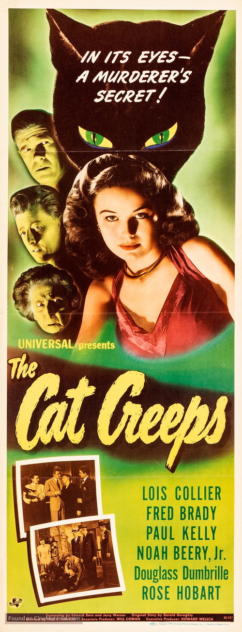 The Cat Creeps - Movie Poster