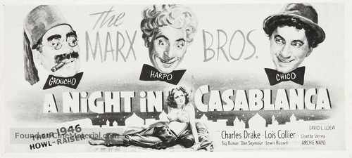 A Night in Casablanca - poster