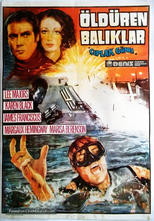 Killer Fish - Turkish Movie Poster