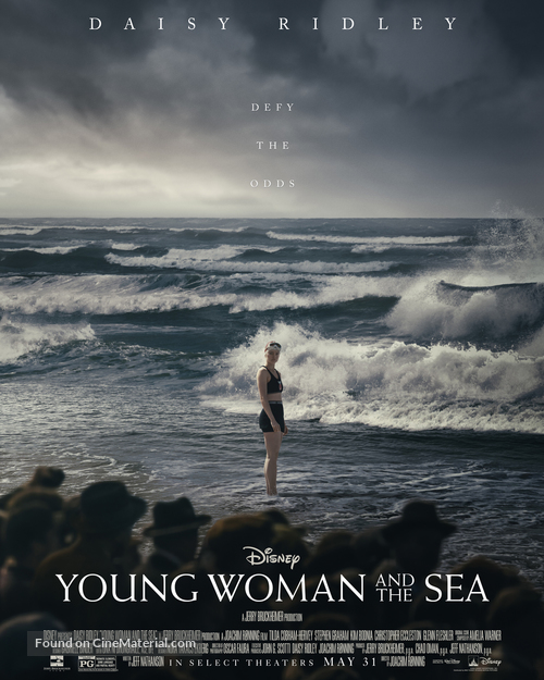 Young Woman and the Sea - Movie Poster