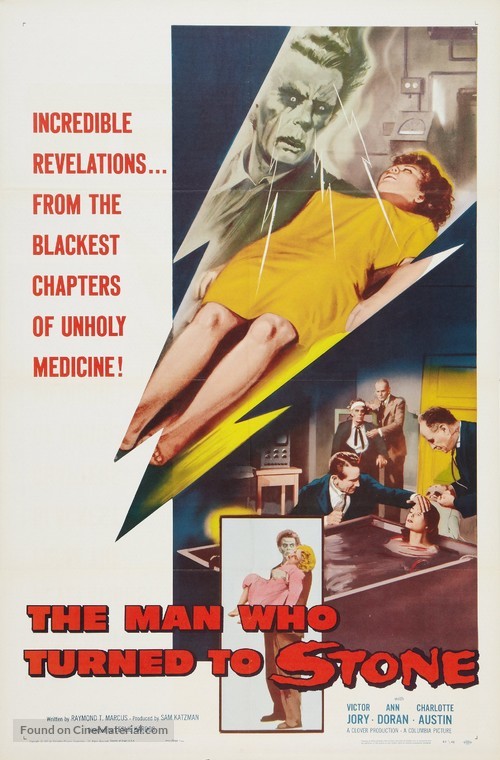 The Man Who Turned to Stone - Movie Poster