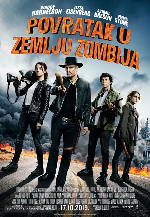 Zombieland: Double Tap - Croatian Movie Poster