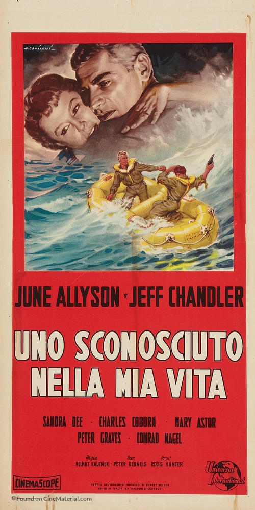 A Stranger in My Arms - Italian Movie Poster