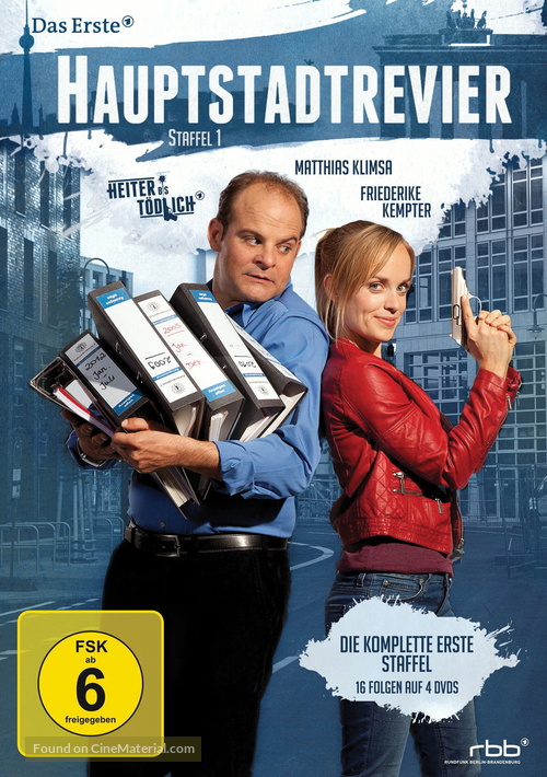 &quot;Heiter bis t&ouml;dlich - Hauptstadtrevier&quot; - German DVD movie cover