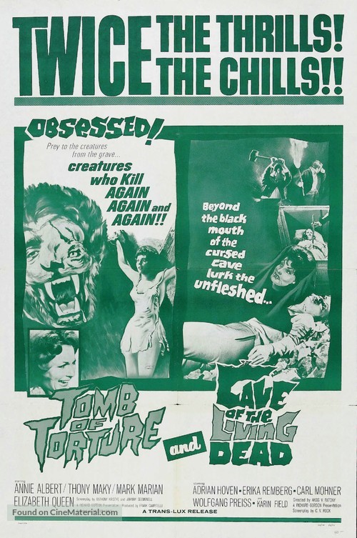 Der Fluch der gr&uuml;nen Augen - British Combo movie poster