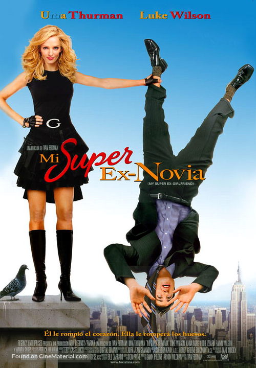 My Super Ex Girlfriend - Mexican Movie Poster