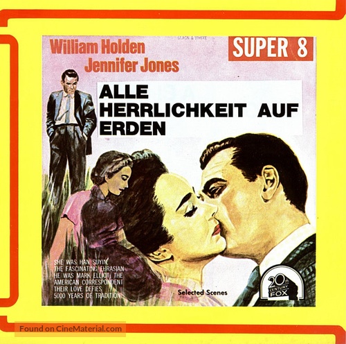 Love Is a Many-Splendored Thing - German Movie Cover