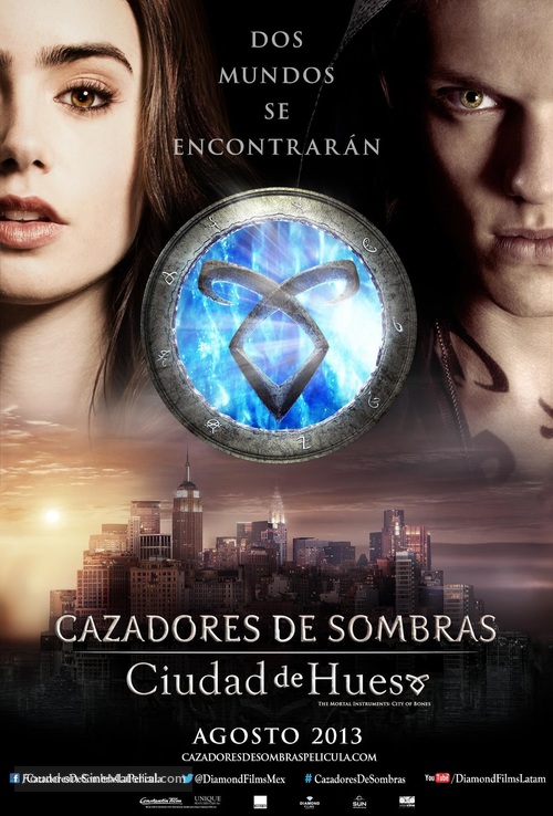 The Mortal Instruments: City of Bones - Mexican Movie Poster