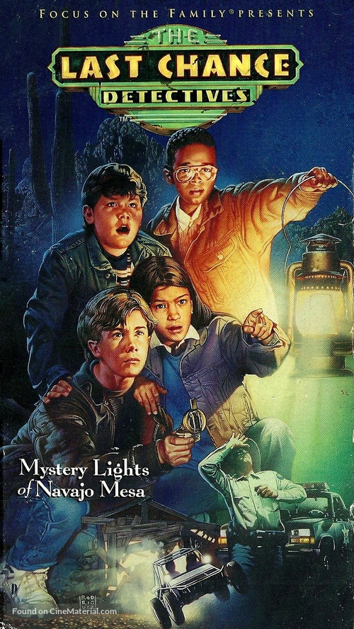 The Last Chance Detectives: Mystery Lights of Navajo Mesa - VHS movie cover