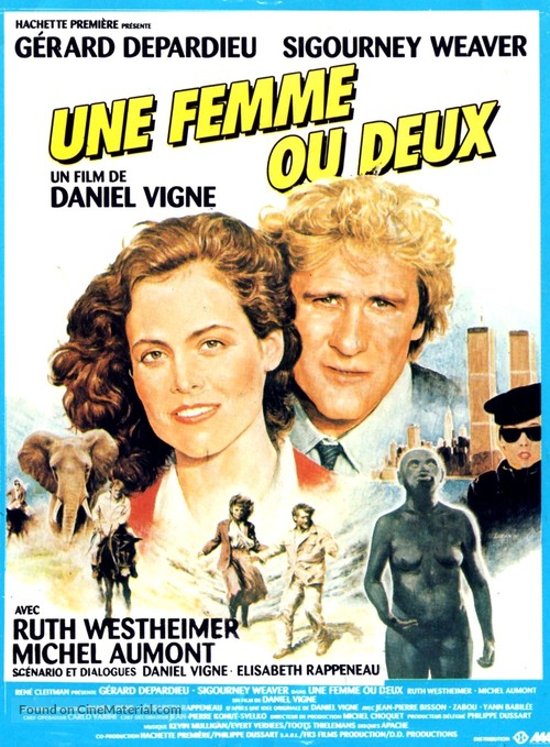 Une femme ou deux - French Movie Poster