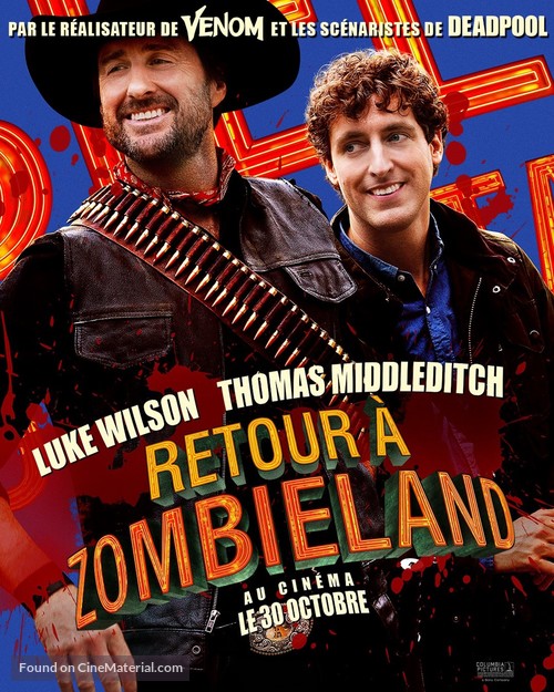 Zombieland: Double Tap - French Movie Poster