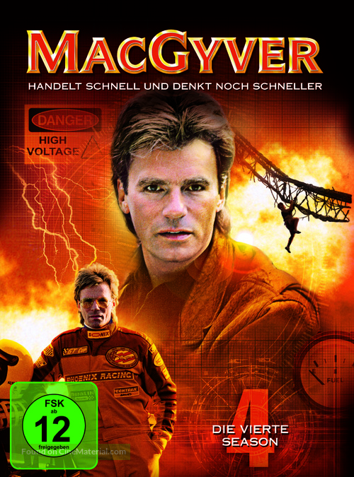 &quot;MacGyver&quot; - German DVD movie cover