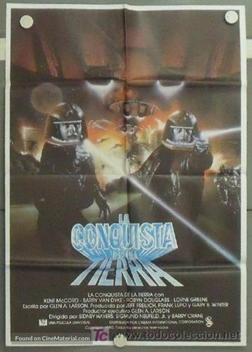 Conquest of the Earth - Spanish Movie Poster