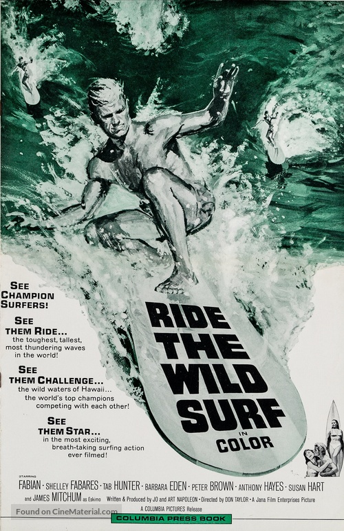 Ride the Wild Surf - poster