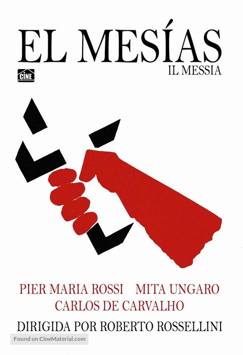 Il messia - Spanish DVD movie cover