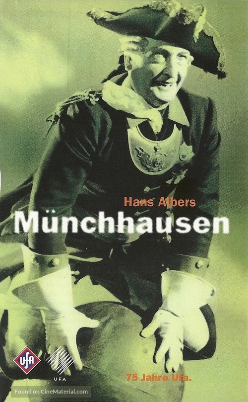 M&uuml;nchhausen - German VHS movie cover