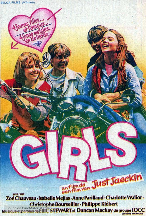 Girls - Belgian Movie Poster