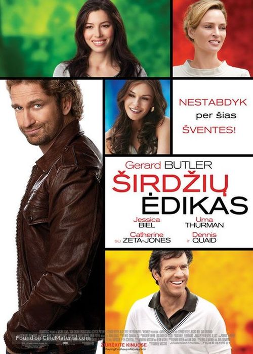 Playing for Keeps - Lithuanian Movie Poster