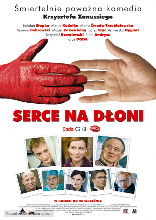 Serce na dloni - Polish Movie Poster