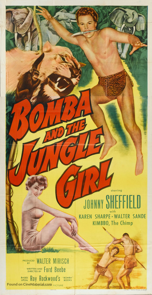 Bomba and the Jungle Girl - Movie Poster