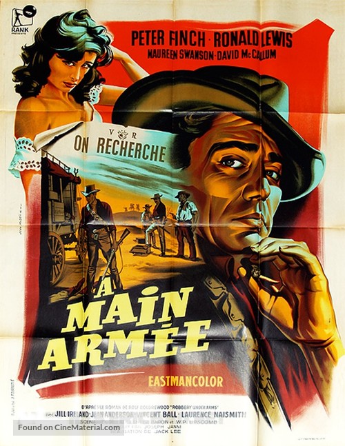 Robbery Under Arms - French Movie Poster