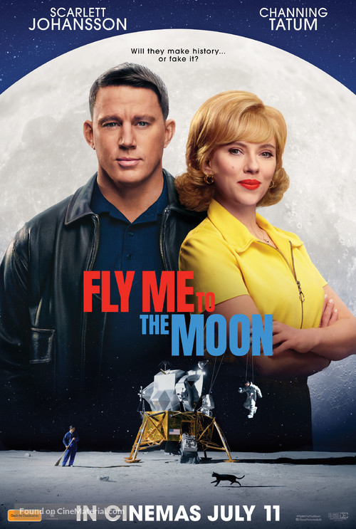 Fly Me to the Moon - Australian Movie Poster