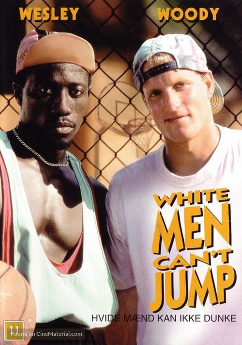 White Men Can&#039;t Jump - Danish DVD movie cover