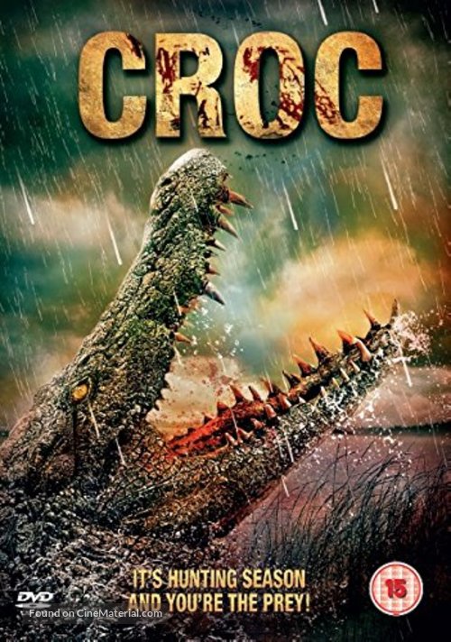 Croc - British DVD movie cover