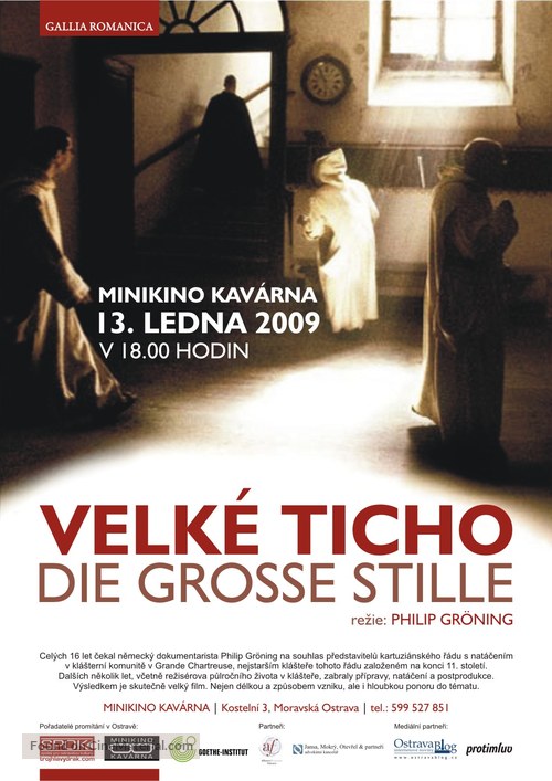 Gro&szlig;e Stille, Die - Czech Movie Poster