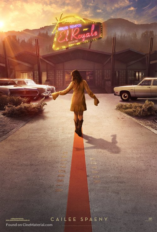 Bad Times at the El Royale - Spanish Movie Poster