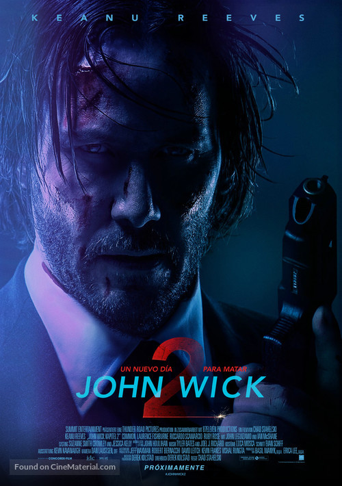 John Wick: Chapter Two - Argentinian Movie Poster