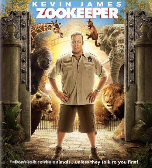 The Zookeeper - Blu-Ray movie cover