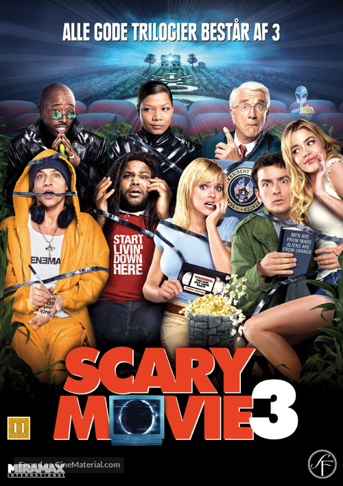 Scary Movie 3 - Danish DVD movie cover