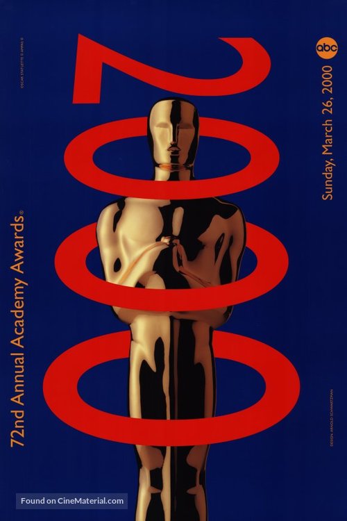 The 72nd Annual Academy Awards - Movie Poster