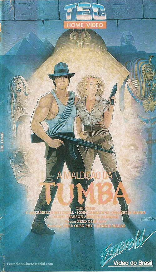 The Tomb - Brazilian VHS movie cover