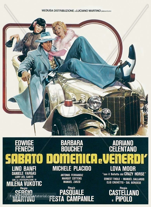 Sabato, domenica e venerd&igrave; - Italian Movie Poster