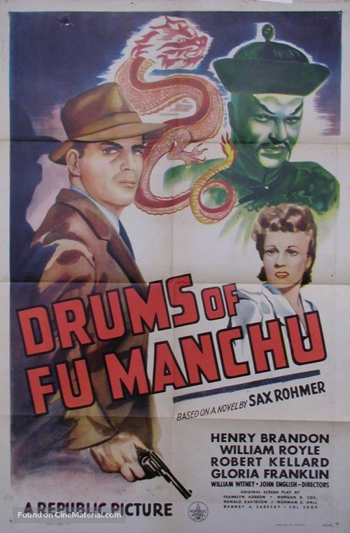 Drums of Fu Manchu - Movie Poster