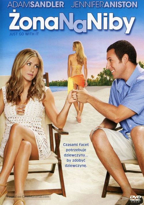 Just Go with It - Polish DVD movie cover