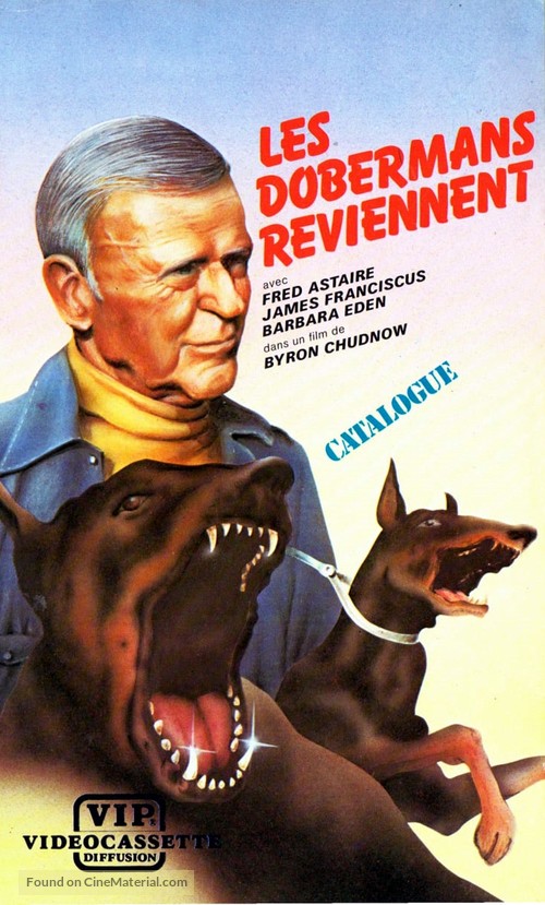 The Amazing Dobermans - French VHS movie cover