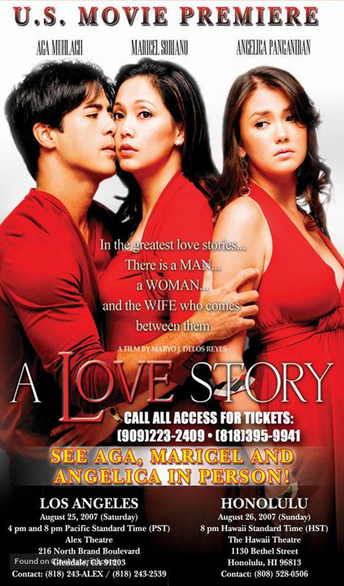 A Love Story - Philippine Movie Poster