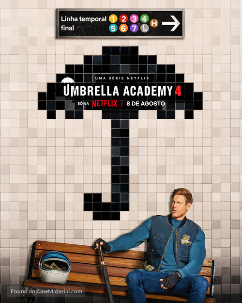 &quot;The Umbrella Academy&quot; - Portuguese Movie Poster