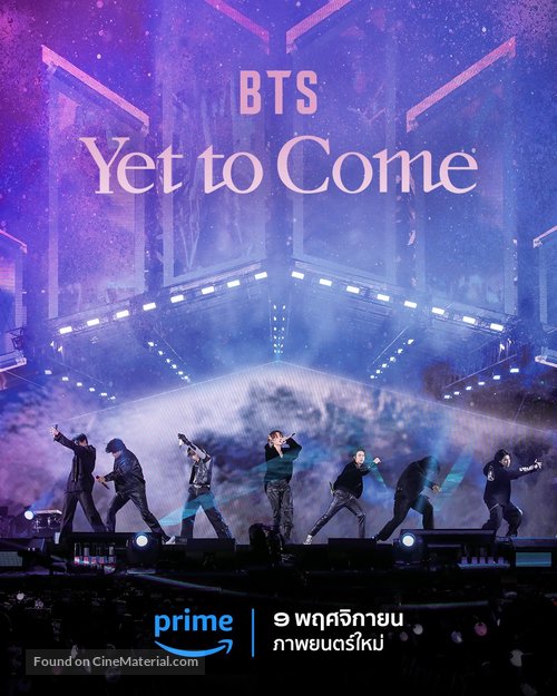 BTS: Yet to Come in Cinemas - Thai Movie Poster