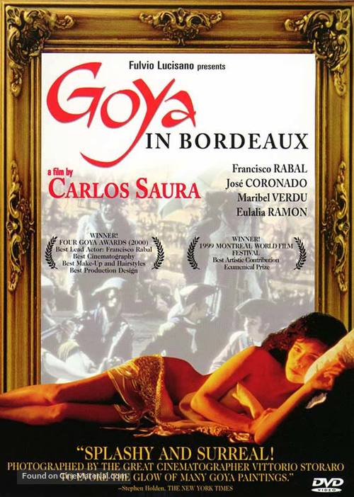Goya en Burdeos - DVD movie cover