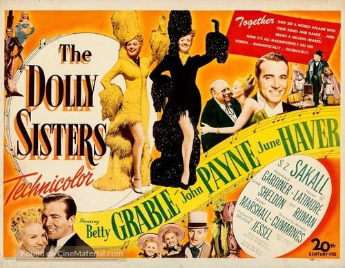 The Dolly Sisters - Movie Poster